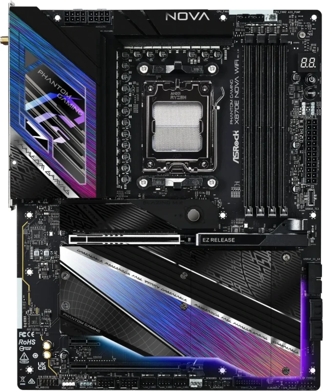 ASRock X870E NOVA WIFI AM5 AMD X870E ATX Motherboard - Image 3