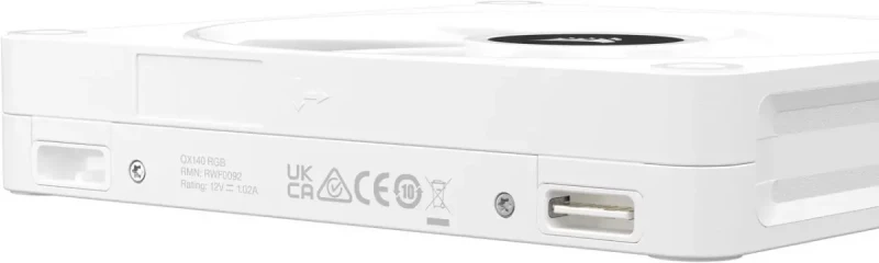 Corsair iCUE LINK QX140 RGB 140mm Magnetic Dome RGB Fans - Double Fan Starter Kit with iCUE LINK System Hub - White - Image 12