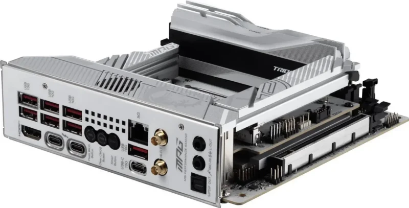 MSI MPG Z890I EDGE TI WIFI LGA 1851 Intel Z890 Mini ITX Motherboard - Image 7