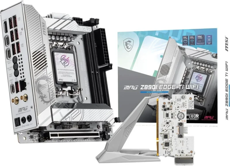 MSI MPG Z890I EDGE TI WIFI LGA 1851 Intel Z890 Mini ITX Motherboard - Image 9