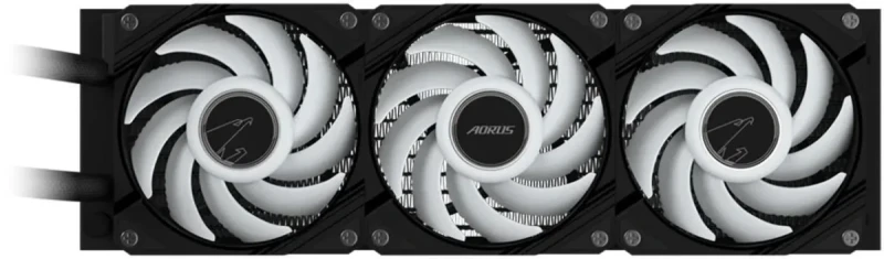 AORUS WATERFORCE II 360 Liquid CPU Cooler, 360mm Radiator with 3x120mm low noise ARGB Fans, compatible with Intel LGA1700, 1851 and AMD AM5 (GP-AORUS WATERFORCE II 360 G2) - Image 4