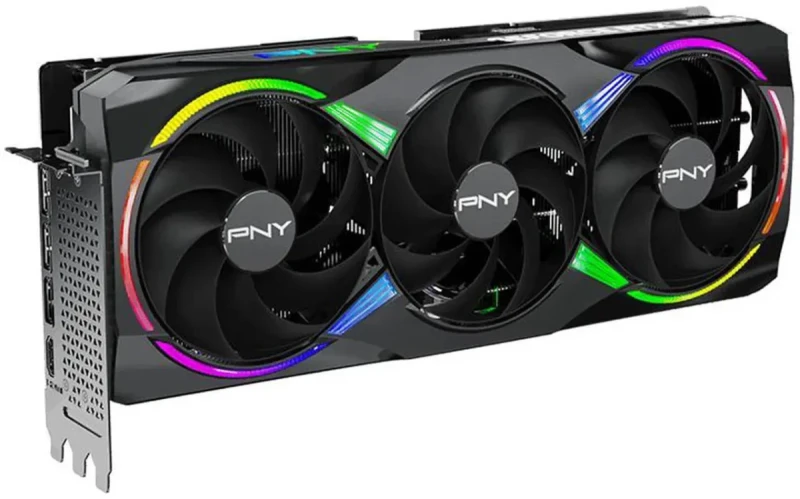 PNY ARGB OC GeForce RTX 5080 16GB 256-Bit GDDR7 DLSS 4.0 PCI Express 5.0 x16 Graphics Card VCG508016TFXXPB1-O - Image 2