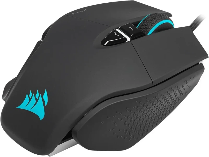 Corsair M65 RGB Ultra Tunable FPS Gaming Mouse Marksman 26,000 DPI Optical Sensor, Optical Switches, AXON Hyper-Processing Technology, Sensor Fusion Control, Tunable Weight System - Black - Image 3