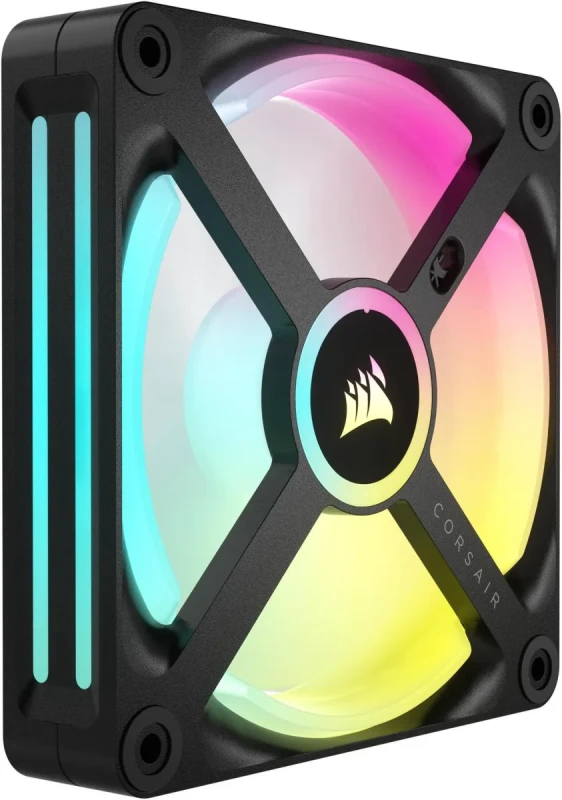 CORSAIR QX RGB Series, iCUE LINK QX120 RGB, 120mm Magnetic Dome RGB Fan, Starter Kit - Image 7