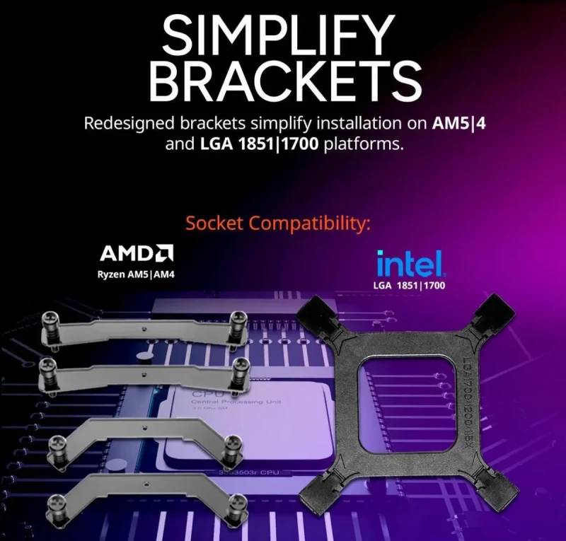 Cooler Master Hyper 612 APEX CPU Air Cooler, Dual Mobius 120 PWM Fan, Superconductive Composite 6 Copper Heat Pipes, 159mm Tall, Sleek Top Cover, AMD Ryzen AM5|AM4, Intel LGA 1851|1700 Brackets - Image 13