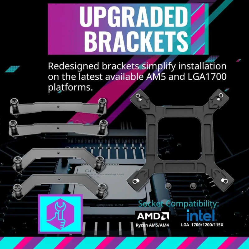 Cooler Master Hyper 212 Black CPU Air Cooler, SickleFlow 120mm Fan, Aluminum Top Cover, 4 Copper Heat Pipes, CryoFuze, 152mm(H), Brackets AMD Ryzen AM5|AM4, Intel LGA 1851|1700|1200 (RR-S4KK-25SN-R1) - Image 10