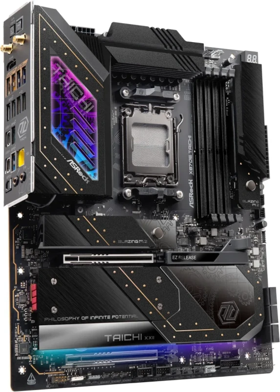 ASRock X870E TAICHI AM5 AMD X870E Extended ATX Motherboard - Image 2