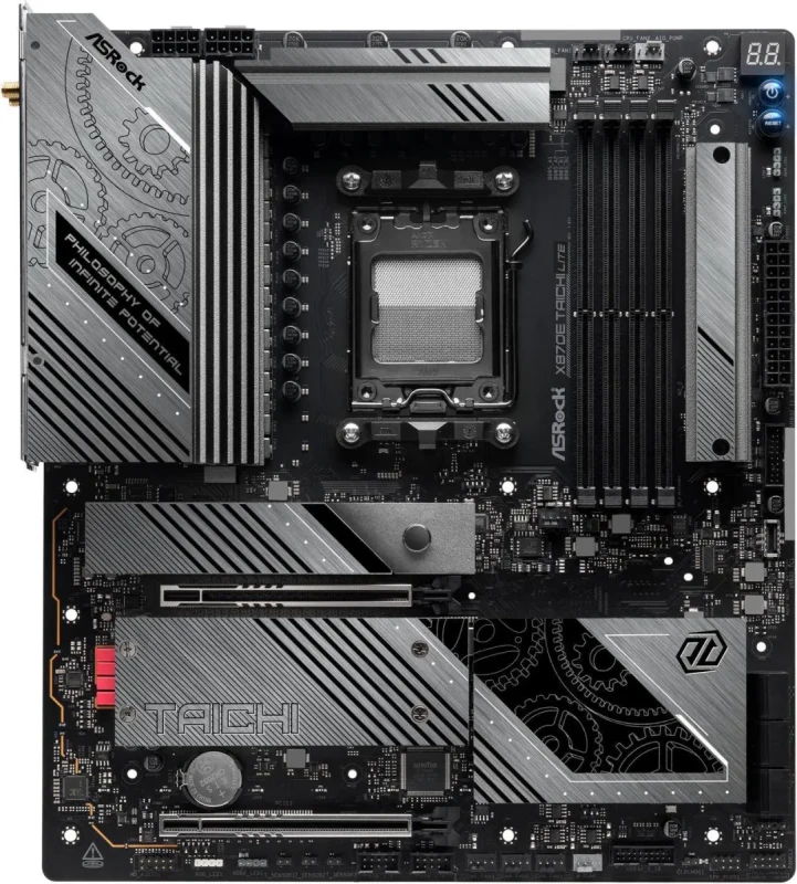 ASRock X870E Taichi Lite AM5 AMD X870E Extended ATX Motherboard - Image 5