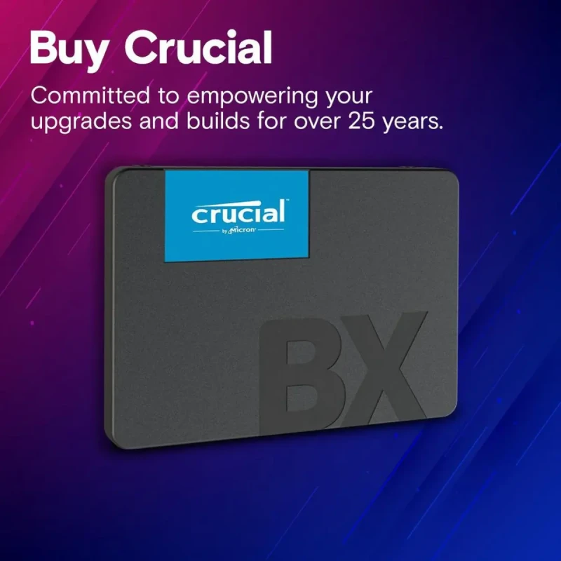 Crucial BX500 2TB 3D NAND SATA 2.5-Inch Internal SSD, up to 540 MB/s - CT2000BX500SSD1 - Image 5