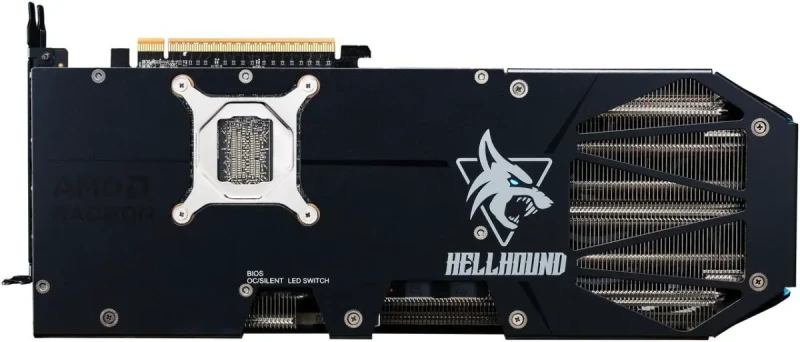 PowerColor Hellhound Radeon RX 9070 16GB 256-Bit GDDR6 PCI Express 5.0 RDNA 4 Graphics Card RX9070 16G-L/OC - Image 7