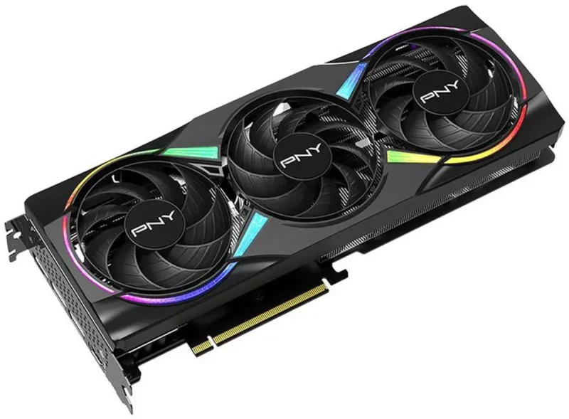 PNY ARGB OC GeForce RTX 5060 Ti DLSS 4.0 PCI Express 5.0 x8 8GB 128-Bit GDDR7 DLSS 4.0 Graphics Card RTX 5060 Ti 8GB Triple Fan ARGB OC VCG5060T8TFXXPB1-O - Image 3