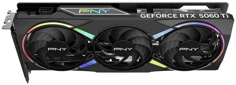 PNY ARGB OC GeForce RTX 5060 Ti DLSS 4.0 PCI Express 5.0 x8 8GB 128-Bit GDDR7 DLSS 4.0 Graphics Card RTX 5060 Ti 8GB Triple Fan ARGB OC VCG5060T8TFXXPB1-O - Image 6