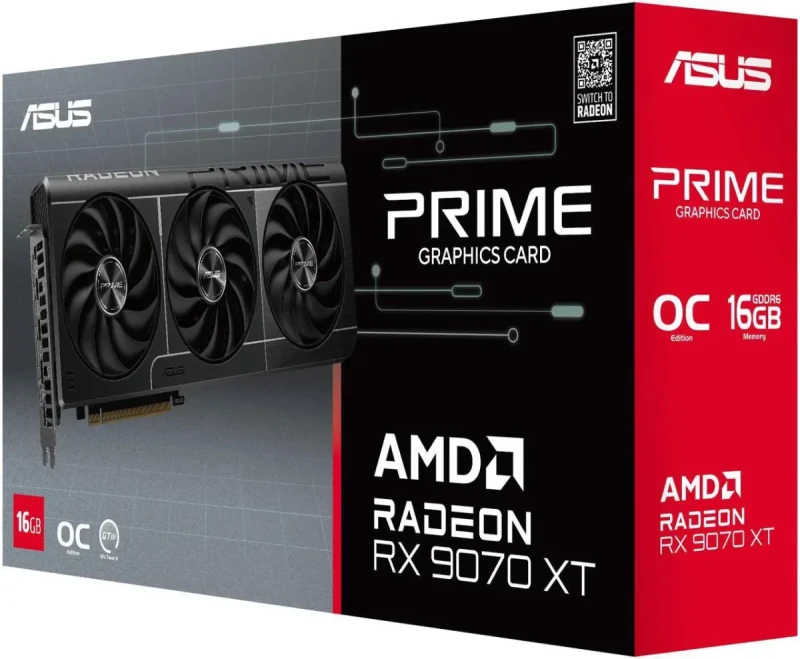 ASUS PRIME Radeon RX 9070 XT 16GB 256-Bit GDDR6 PCI Express 5.0  RDNA 4 Graphics Card PRIME-RX9070XT-O16G - Image 12