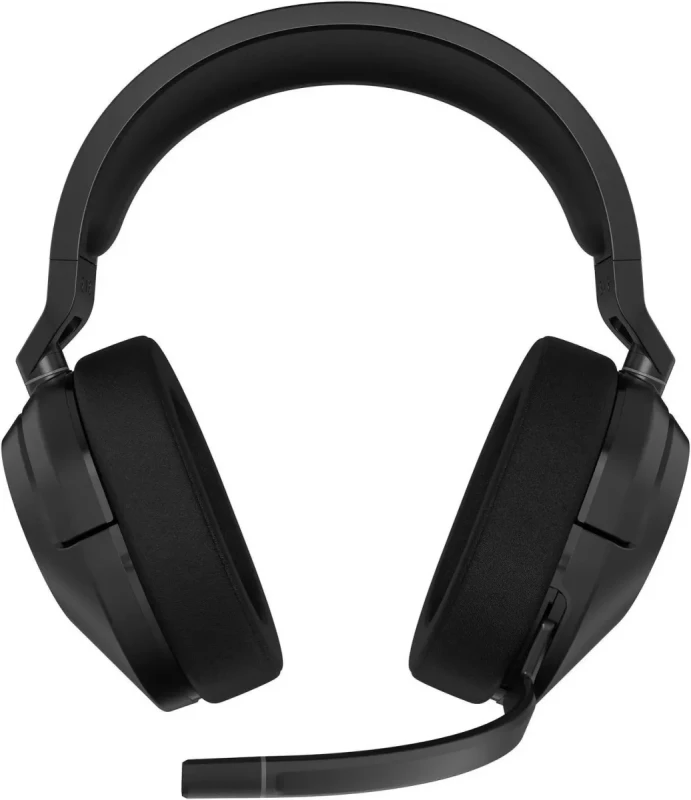 CORSAIR HS55 WIRELESS Multiplatform Lightweight Gaming Headset With Bluetooth - Dolby 7.1 Surround Sound - iCUE Compatible - PC, PS5, PS4, Nintendo Switch, Mobile - Black - Image 10