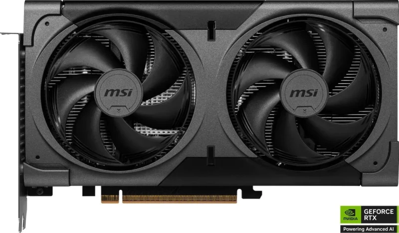 MSI Ventus GeForce RTX 5060 Ti 16GB GDDR7 PCI Express 5.0 x16 (use x8) Graphics Card (RTX 5060 Ti 16G VENTUS 2X OC BLACK PLUS) - Image 2