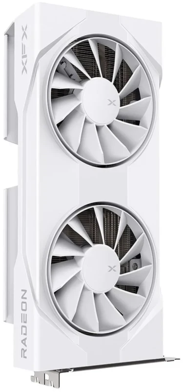 XFX Swift AMD Radeon RX 9060 XT OC White Gaming Edition with 8GB GDDR6 HDMI 2xDP, AMD RDNA 4 RX 9060XT 8GB - Image 4
