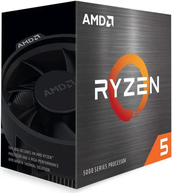 AMD Ryzen 5 5600X 6-Core 12-Thread Desktop Processor - 3.7 GHz Base, 4.6 GHz Boost, 65W TDP, Wraith Stealth Cooler Included - 100-100000065BOX - Image 4