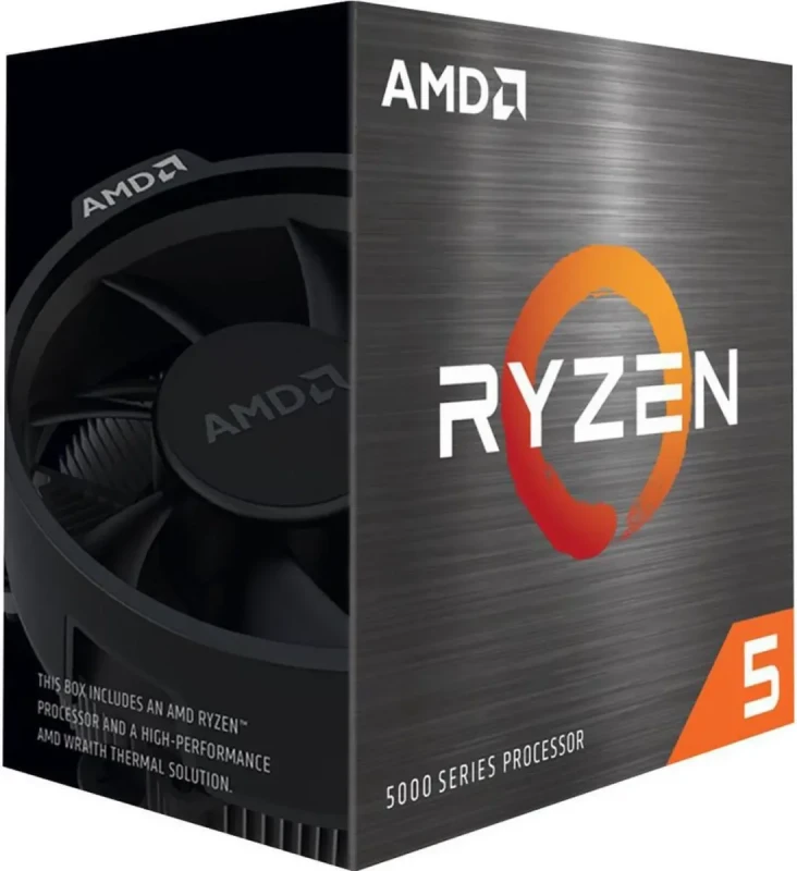 AMD Ryzen 5 5600X 6-Core 12-Thread Desktop Processor - 3.7 GHz Base, 4.6 GHz Boost, 65W TDP, Wraith Stealth Cooler Included - 100-100000065BOX - Image 6