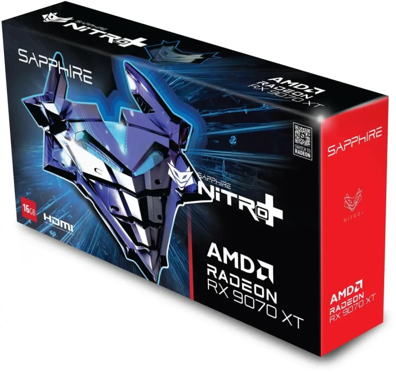 SAPPHIRE NITRO+ Radeon RX 9070 XT 16GB GDDR6 PCI Express 5.0 x16 ATX Graphics Card 11348-01-20G - Image 6