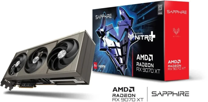 SAPPHIRE NITRO+ Radeon RX 9070 XT 16GB GDDR6 PCI Express 5.0 x16 ATX Graphics Card 11348-01-20G - Image 8