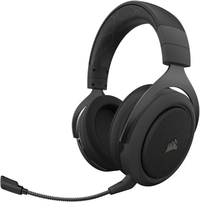 Corsair HS70 Pro Wireless Gaming Headset - 7.1 Surround Sound Headphones for PC, MacOS, PS5, PS4 - Discord Certified - 50mm Drivers – Carbon - Image 10