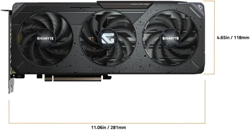 GIGABYTE Gaming Radeon RX 9060 XT 8GB GDDR6 PCI Express 5.0 x16 ATX Graphics Card GV-R9060XTGAMING OC-8GD RX 9060XT - Image 5