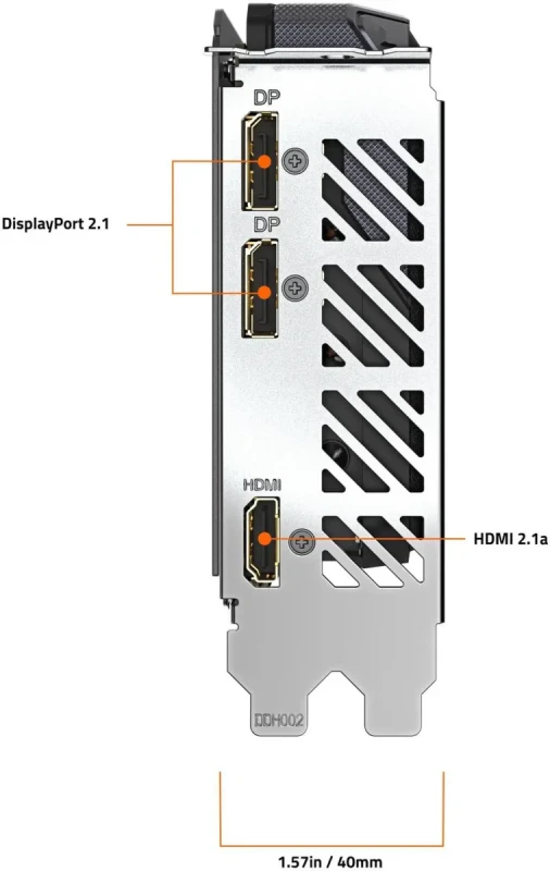 GIGABYTE Gaming Radeon RX 9060 XT 8GB GDDR6 PCI Express 5.0 x16 ATX Graphics Card GV-R9060XTGAMING OC-8GD RX 9060XT - Image 6
