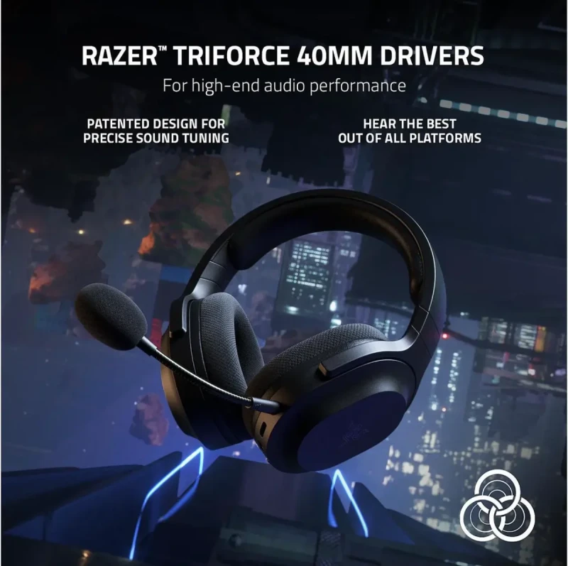 Razer Barracuda X Wireless Multi-platform Gaming and Mobile Headset - Black - Image 15