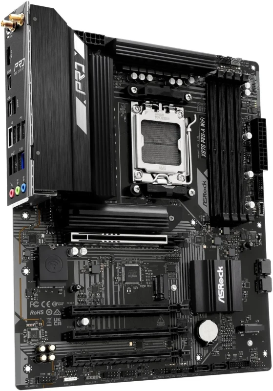 Asrock X870 Pro-A WIFI AM5 AMD X870 ATX Motherboard - Image 4