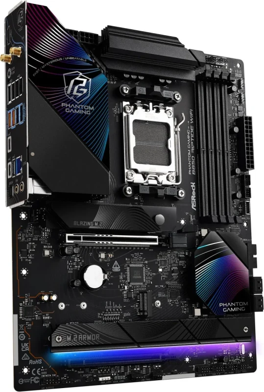 ASRock B850 RIPTIDE WIFI AM5 AMD B850 ATX Motherboard - Image 8