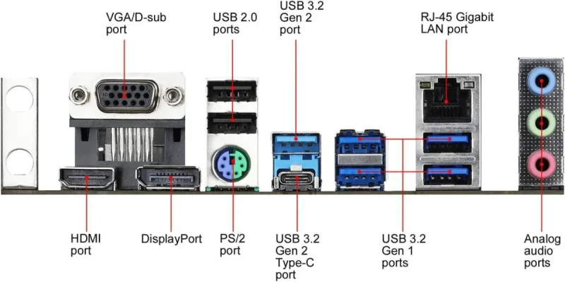 ASRock B550M PRO4 AM4 AMD B550 Micro ATX AMD Motherboard - Image 5