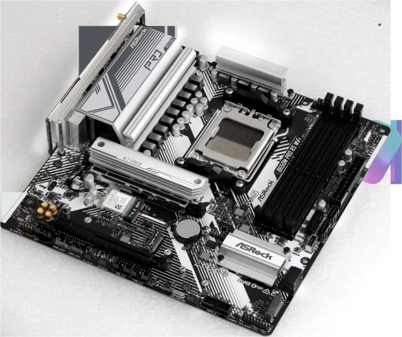 ASRock B650M Pro RS WiFi AM5 AMD B650 Micro ATX Motherboard - Image 4