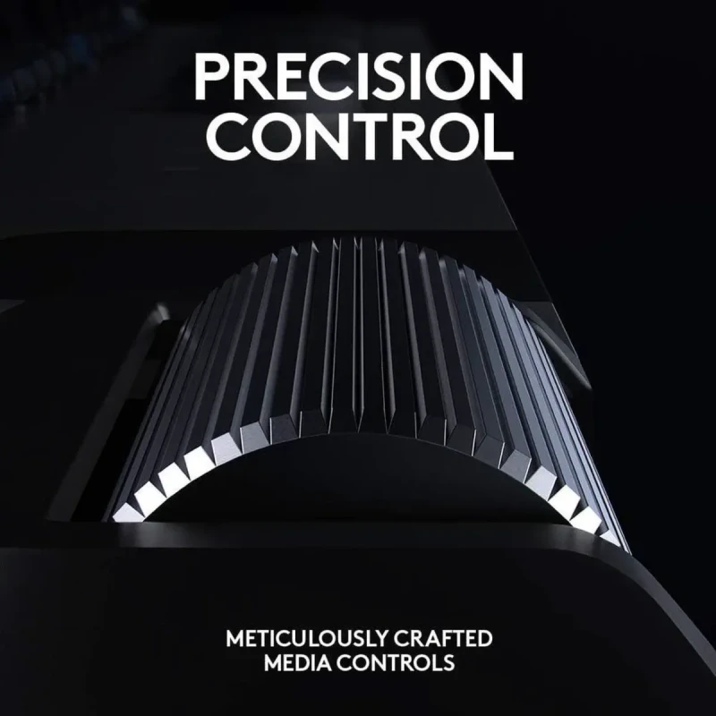 Logitech G915 LIGHTSPEED Wireless Mechanical Gaming Keyboard - Low Profile GL Clicky Key Switches, LIGHTSYNC RGB, Bluetooth Support - Black - Image 5