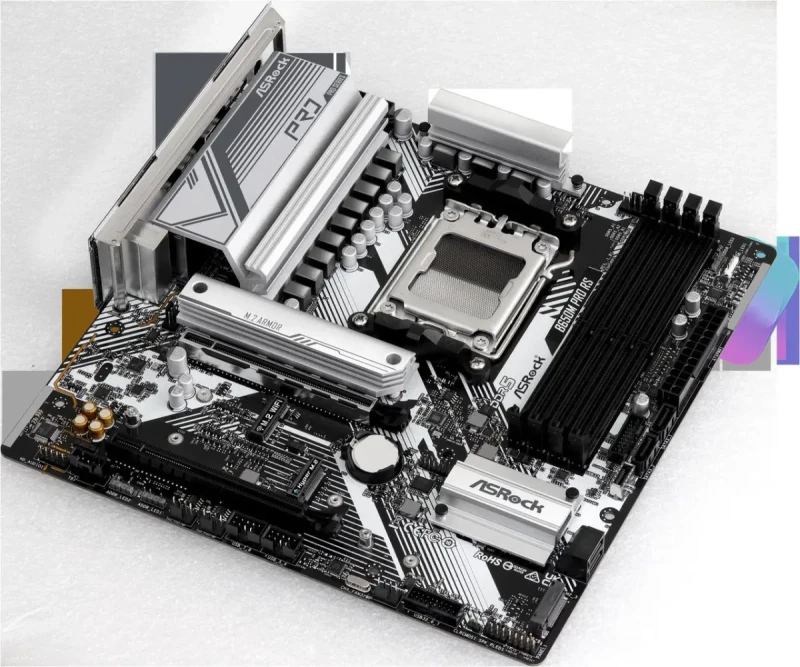 ASRock B650M PRO RS AM5 AMD B650 Micro ATX Motherboard - Image 4