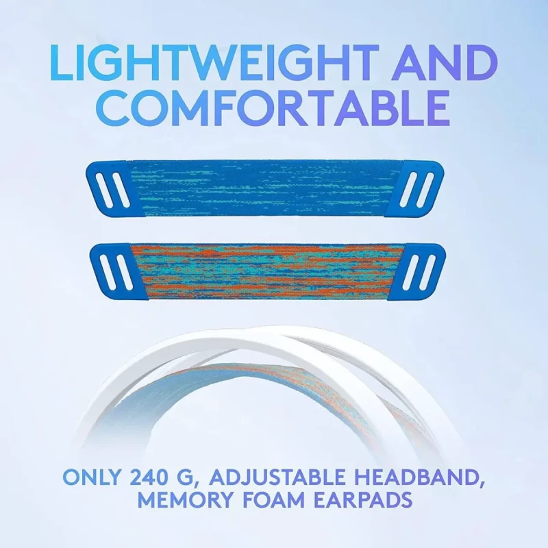 Logitech G335 Wired Gaming Headset, with Flip to Mute Microphone, 3.5mm Audio Jack, Memory Foam Earpads, Lightweight, Compatible with PC, Playstation, Xbox, Nintendo Switch – White - Image 4