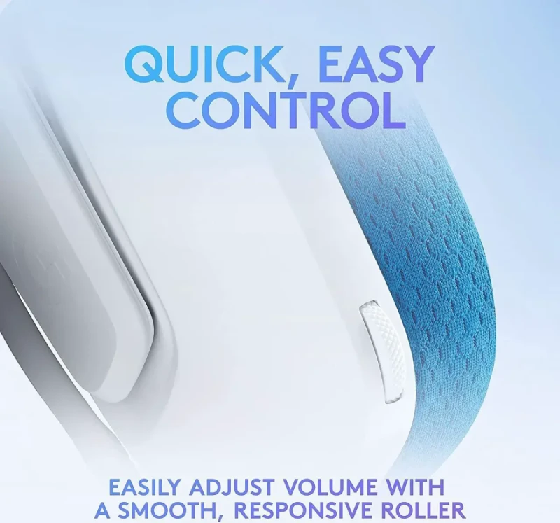 Logitech G335 Wired Gaming Headset, with Flip to Mute Microphone, 3.5mm Audio Jack, Memory Foam Earpads, Lightweight, Compatible with PC, Playstation, Xbox, Nintendo Switch – White - Image 5