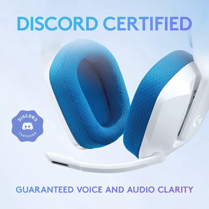Logitech G335 Wired Gaming Headset, with Flip to Mute Microphone, 3.5mm Audio Jack, Memory Foam Earpads, Lightweight, Compatible with PC, Playstation, Xbox, Nintendo Switch – White - Image 9