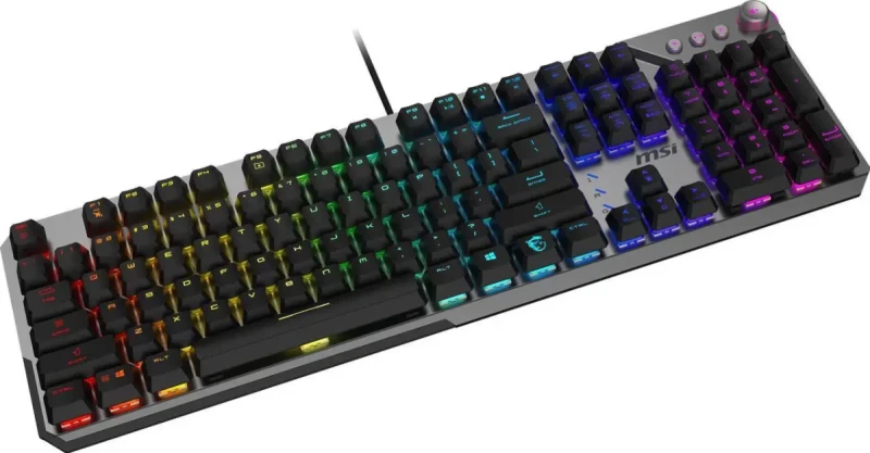 MSI Strike 600 RGB Mechanical Gaming Keyboard - Silent Switches - Image 3