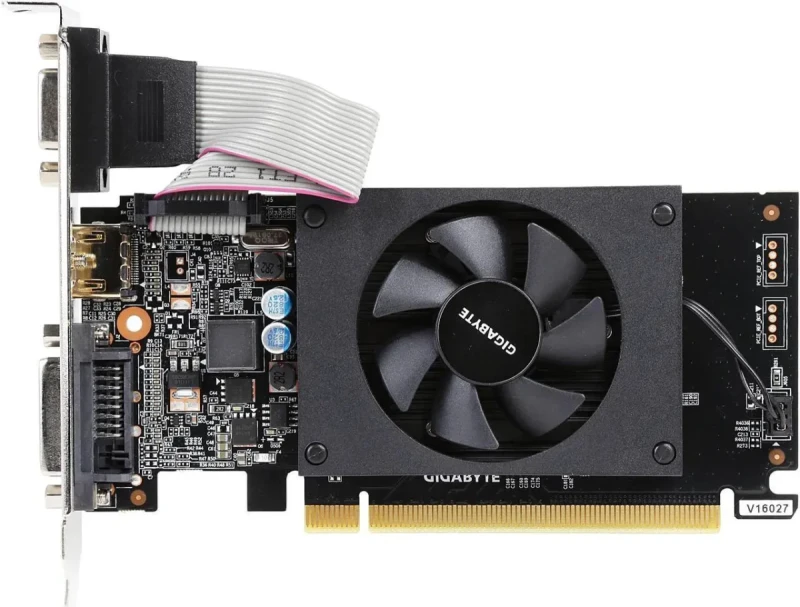 GIGABYTE GeForce GT 710 2GB DDR3 PCI Express 2.0 Low Profile Graphics Card GV-N710D3-2GL REV2.0 - Image 3