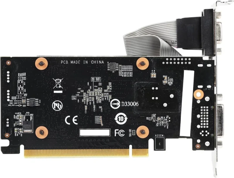 GIGABYTE GeForce GT 710 2GB DDR3 PCI Express 2.0 Low Profile Graphics Card GV-N710D3-2GL REV2.0 - Image 4