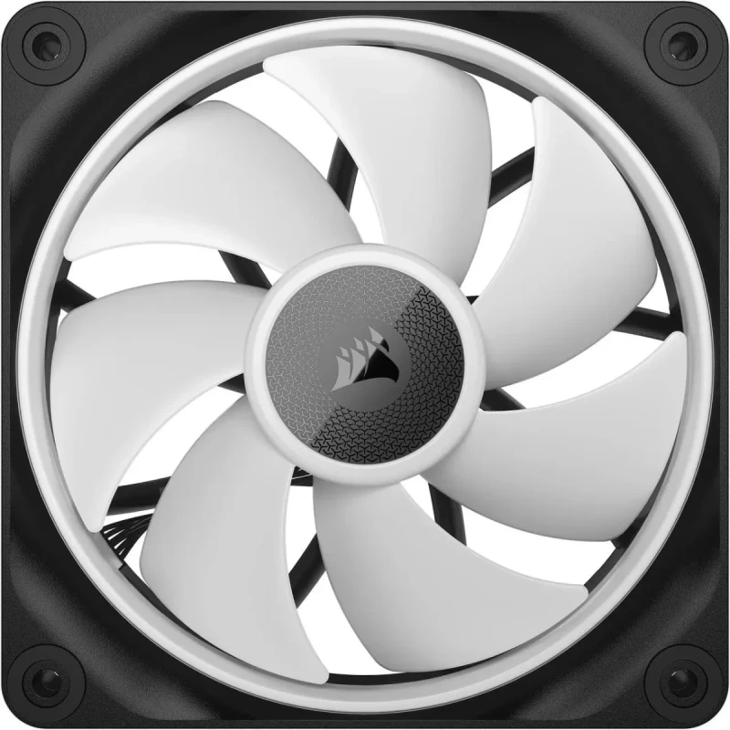 CORSAIR iCUE LINK LX120 RGB 120mm PWM Fan Expansion - Dual Light Loops - Requires iCUE LINK System Hub (Sold Separately) - CORSAIR AirGuide Technology - Image 2