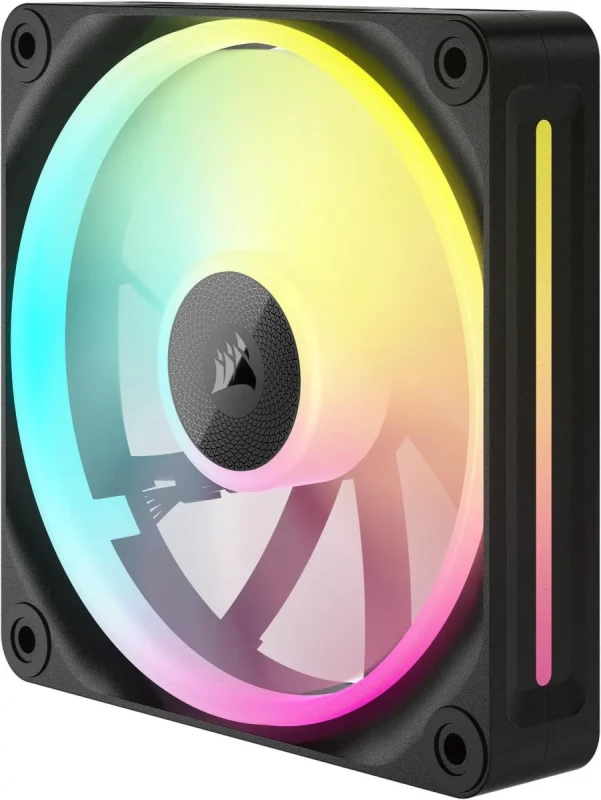 CORSAIR iCUE LINK LX120 RGB 120mm PWM Fan Expansion - Dual Light Loops - Requires iCUE LINK System Hub (Sold Separately) - CORSAIR AirGuide Technology - Image 6
