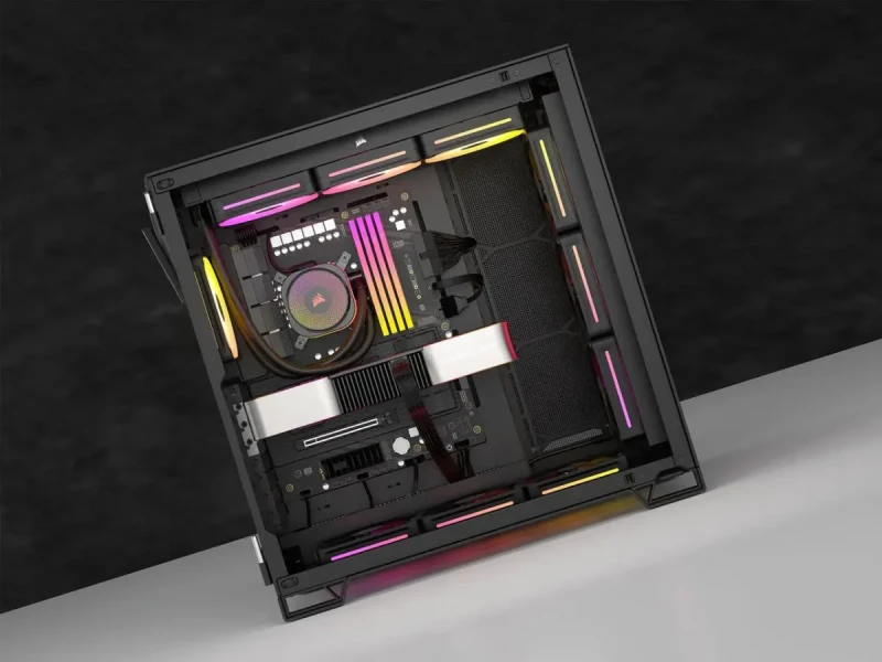 CORSAIR iCUE LINK LX120 RGB 120mm PWM Fan Expansion - Dual Light Loops - Requires iCUE LINK System Hub (Sold Separately) - CORSAIR AirGuide Technology - Image 11