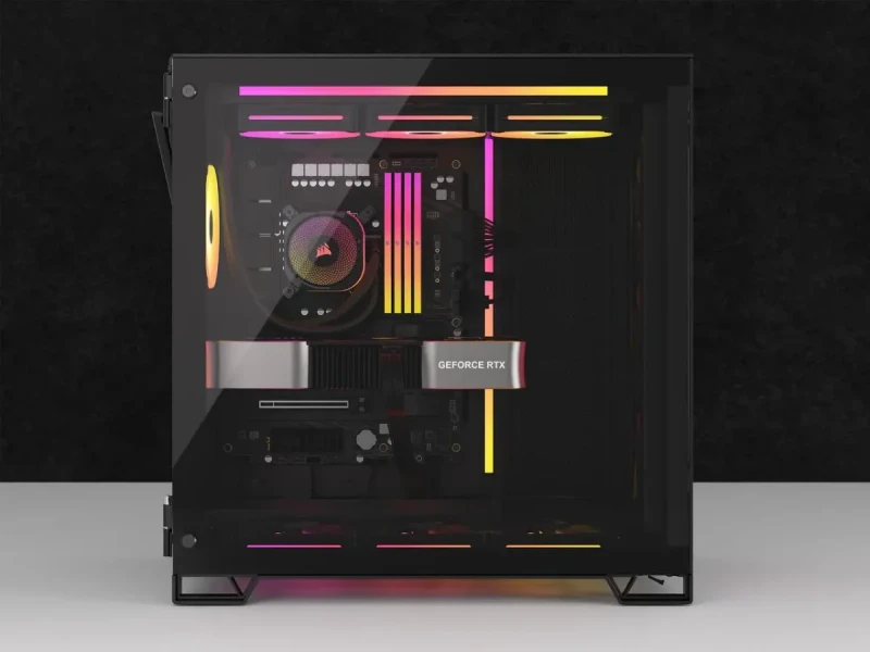 CORSAIR iCUE LINK LX120 RGB 120mm PWM Fan Expansion - Dual Light Loops - Requires iCUE LINK System Hub (Sold Separately) - CORSAIR AirGuide Technology - Image 16