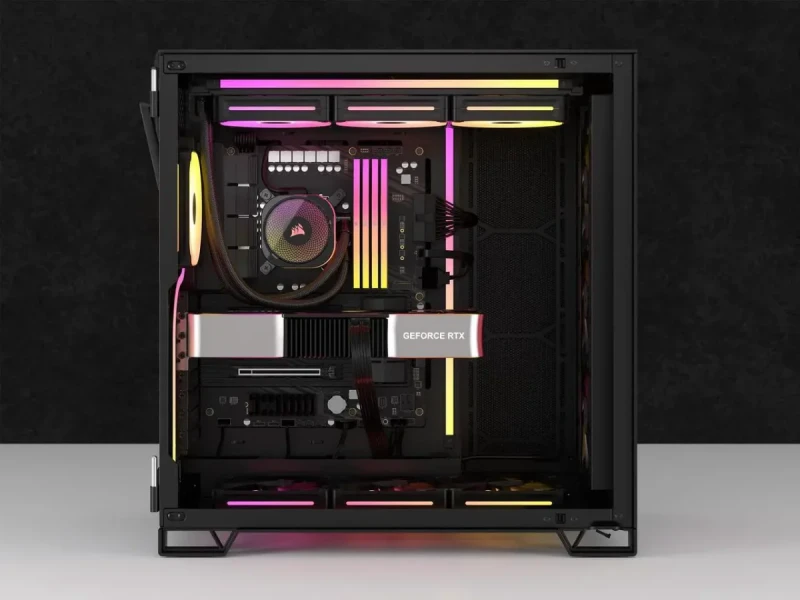 CORSAIR iCUE LINK LX120 RGB 120mm PWM Fan Expansion - Dual Light Loops - Requires iCUE LINK System Hub (Sold Separately) - CORSAIR AirGuide Technology - Image 17