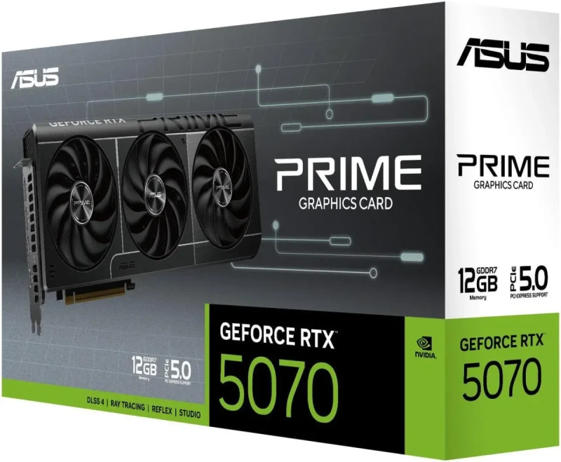 ASUS PRIME GeForce RTX 5070 12GB 192-Bit GDDR7 PCI Express 5.0 Graphics Card PRIME-RTX5070-12G - Image 13
