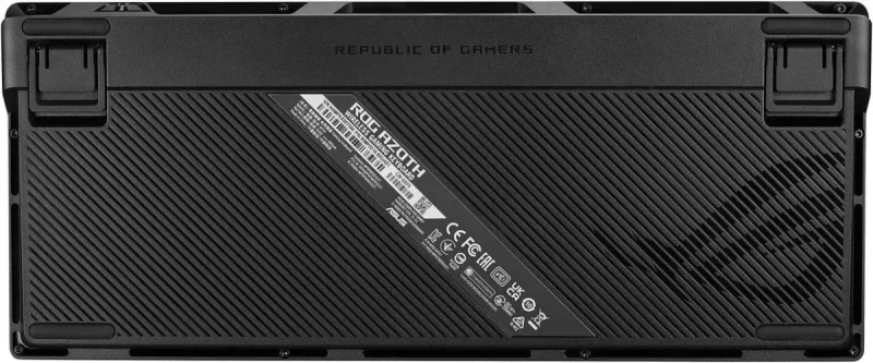 ASUS ROG Azoth 75 Wireless DIY Custom Gaming Keyboard - OLED display, Hot-Swappable Pre-lubed ROG NX Storm Switches & Keyboard Stabilizers, PBT Keycaps, RGB - Image 5