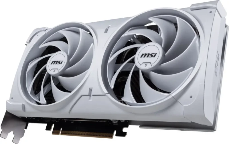 MSI Ventus GeForce RTX 5070 12GB GDDR7 PCI Express 5.0 Graphics Card RTX 5070 12G VENTUS 2X OC WHITE - Image 4