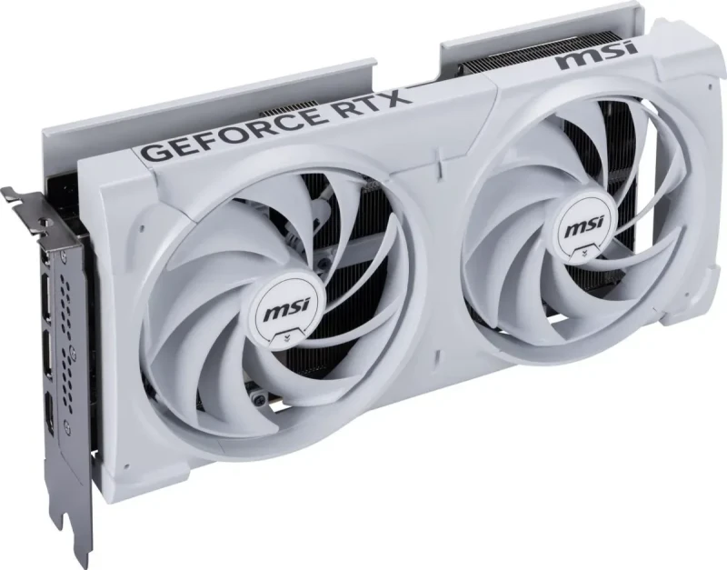 MSI Ventus GeForce RTX 5070 12GB GDDR7 PCI Express 5.0 Graphics Card RTX 5070 12G VENTUS 2X OC WHITE - Image 6