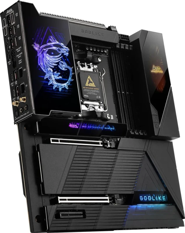 MSI MEG X870E GODLIKE AM5 AMD X870E Extended ATX Motherboard - Image 7